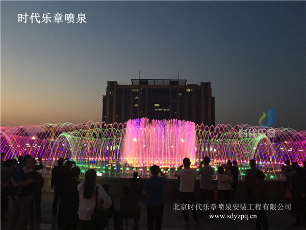 焦作人民廣場(chǎng)音樂噴泉工程